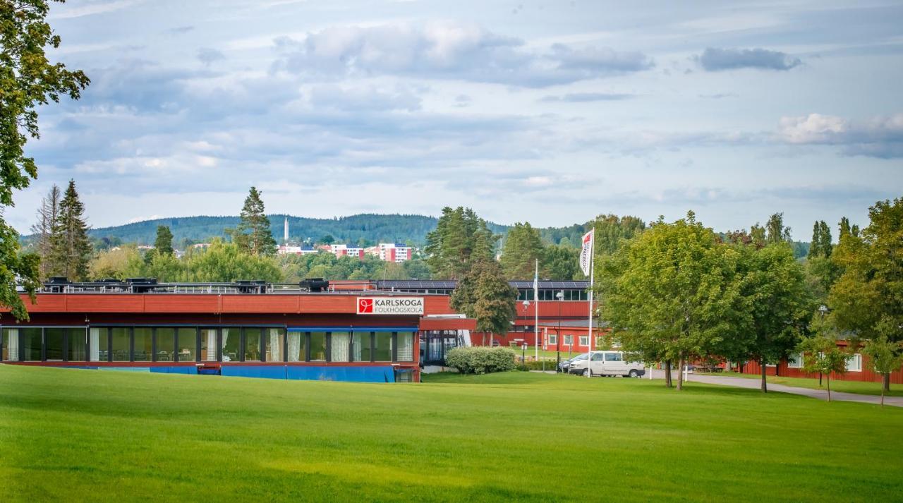 Karlskoga Folkhögskola Vandrarhem Udden Exteriör bild