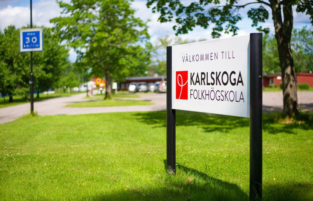 Karlskoga Folkhögskola Vandrarhem Udden Exteriör bild